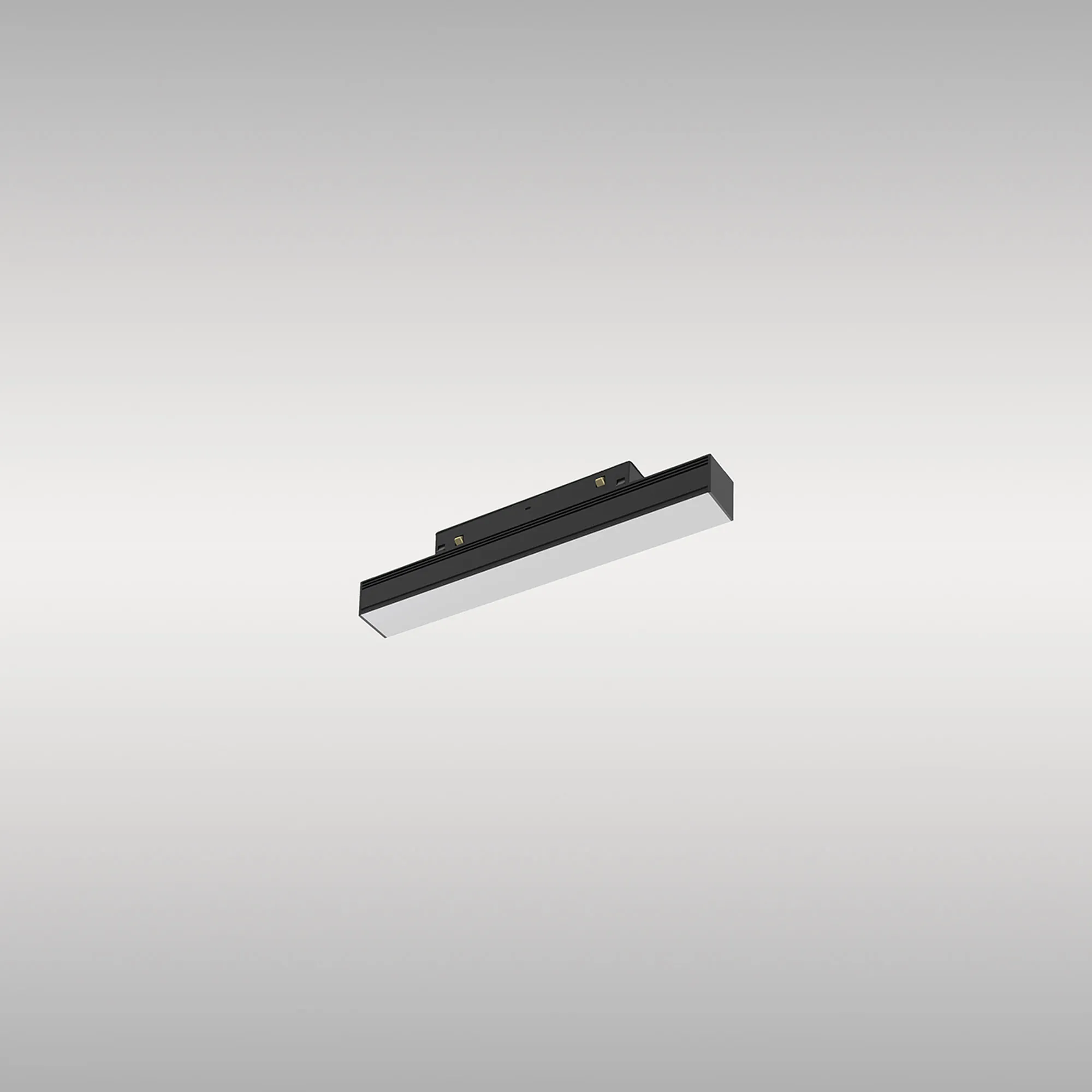 Magneto Linear Light Diffuser 8W LED 3000K Black M8318  Mantra Fusion Magneto 48V Black